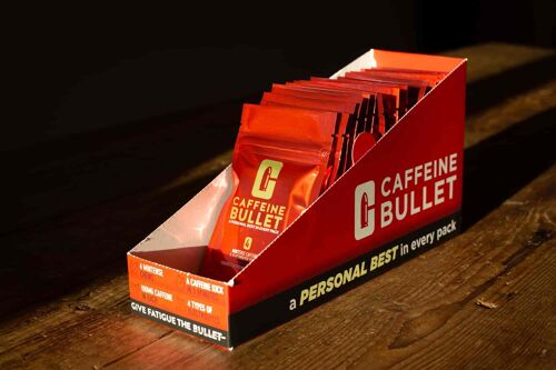 Caffeine Bullet Mint Energy Chews Box of 20 Packets