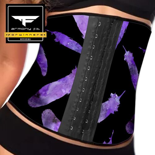 "Feathers" Latex Waistband