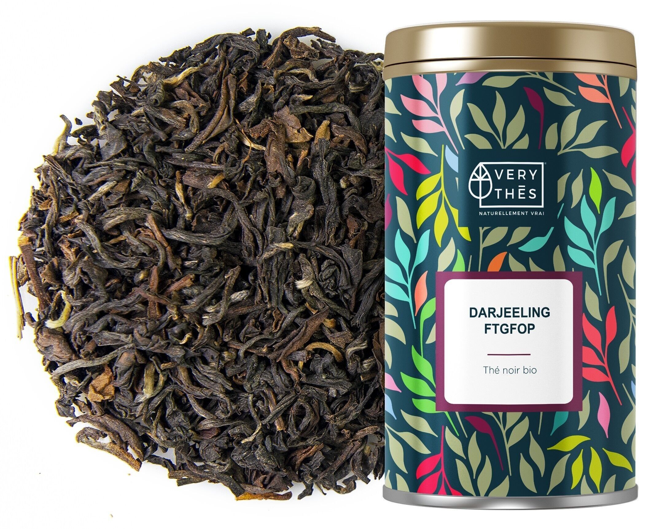 Schwarzer Tee "DARJEELING" BIO 1st FLUSH BLEND 85 GR (THE BLACK INDIA)
