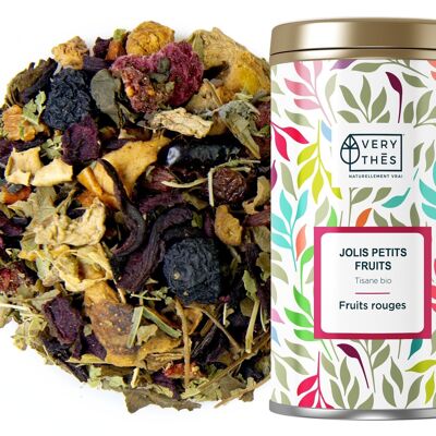 Té de hierbas "JOLIS PEQUEÑOS FRUTOS" BIO 80 GR (FRUTOS DEL JARDÍN)