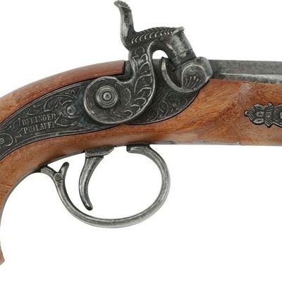 Kinderspielzeug - Philadelphia Piratenpistole - 1 Schuss - 13cm - Metall