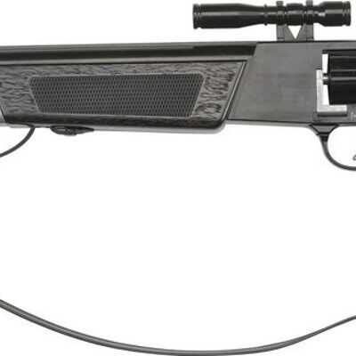 Revolver Scorpion antique - 8 coups - 22cm - Métal