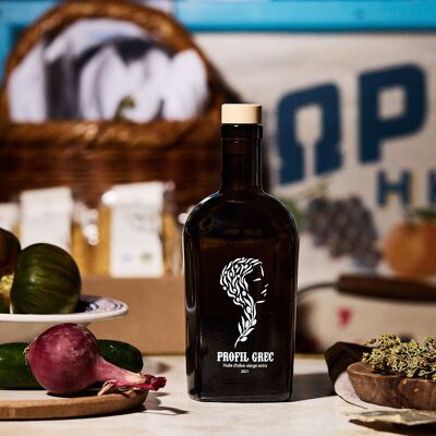 Huile d’olive cuvée “Grand Cru” millésimée parcellaire – bouteille 500ml