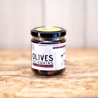 Kalamata olives in Extra Virgin olive oil - 100gr jar
