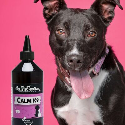 Calm Canine – Nahrungsergänzungsmittel zur Linderung von Ängsten und zur Reduzierung von Stress bei Haustieren.