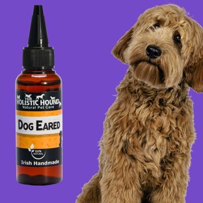 Dog Eared! - Natural and effective ear drops for cleaning and healing in-ear infections.