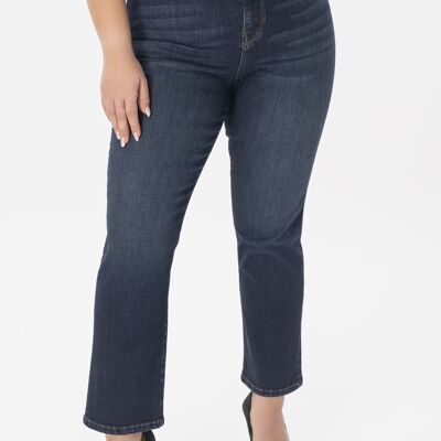 Jeans mit geradem Bein - Dunkelblau