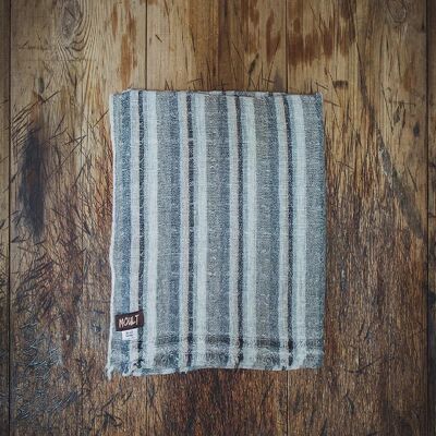 Medium Stripe Wool Scarf