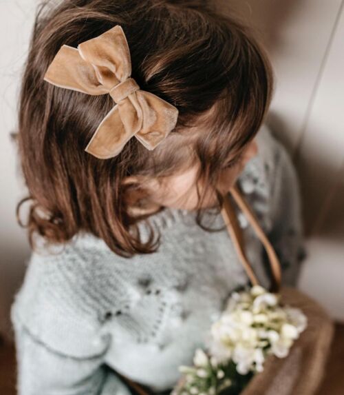 Celine Caramel Bow