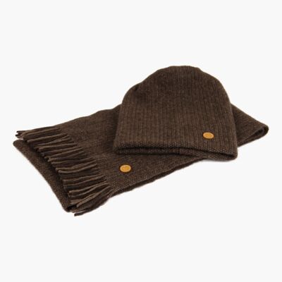 Unisex Extra Warm Winter Set of Beanie and Scarf