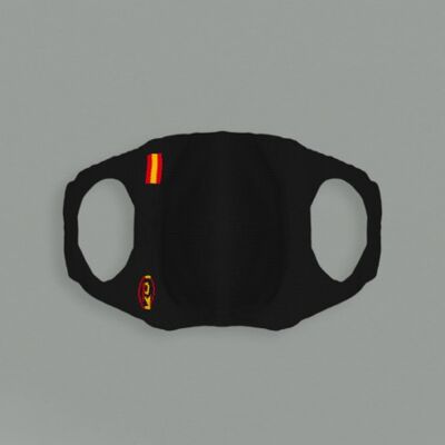 Wiederverwendbare Maske "Spain Edition" ZUGELASSENES Kind mit 5 wiederverwendbaren Filtern