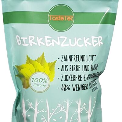 TasteTec Birkenzucker 750g Zip-Beutel (Xylit)