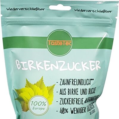 TasteTec Birkenzucker 750g Zip-Beutel (Xylit)