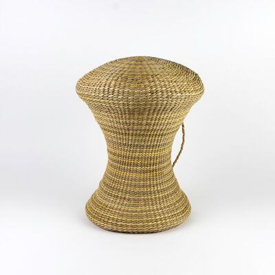 Cattail pouffe medium