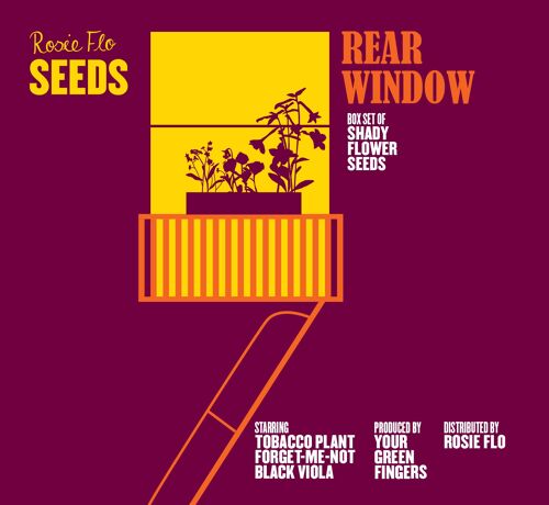 Rear window – shady flower seeds
