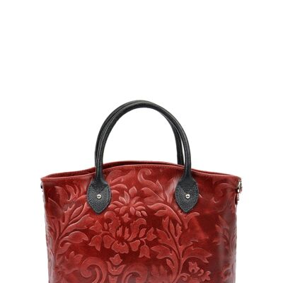 AW21 RC 8058_ROSSO_Top Handle Bag