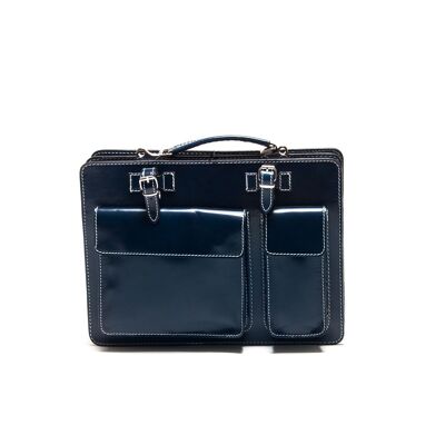 AW21 RC 308_BLU_Borsa con manico superiore