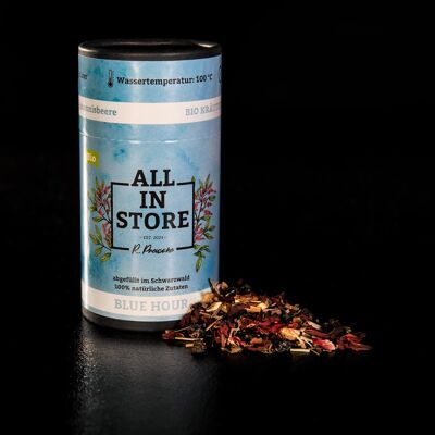 Organic herbal tea currant "Blue Hour"