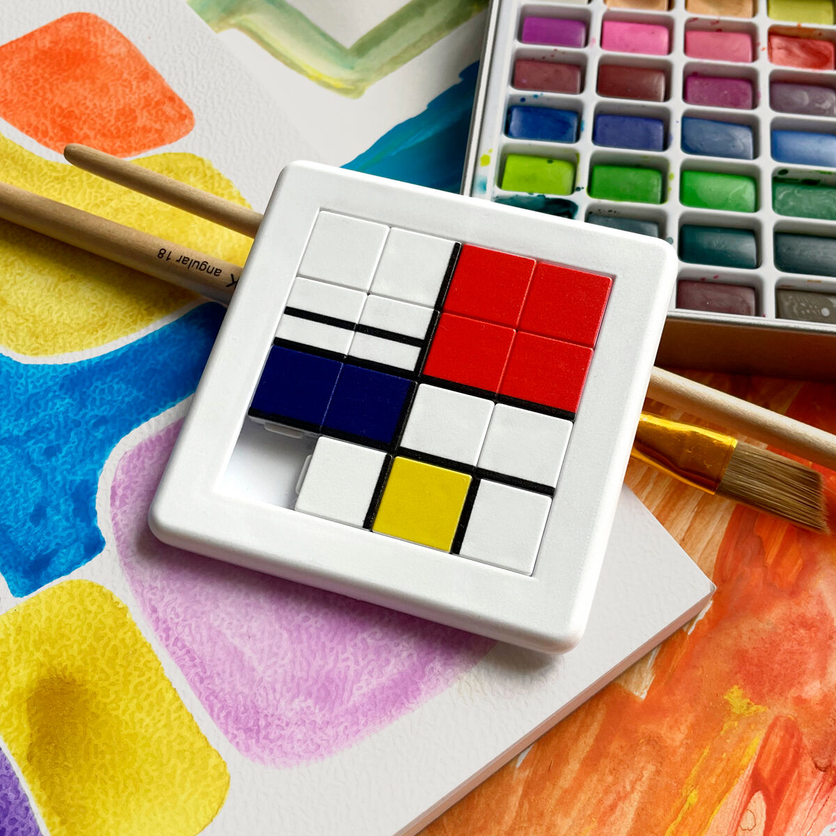 Jeu de pousse-pousse Mondrian