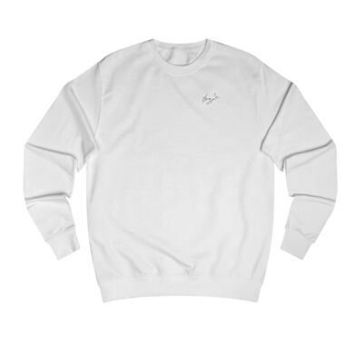 Suéter de firma (blanco y negro)