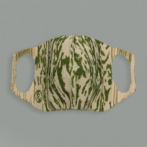 Mascarilla reutilizable "colección green" HOMOLOGADA adulto con 5 filtros reutilizables