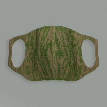 Masque réutilisable "collection verte" APPROUVÉ adulte avec 5 filtres réutilisables 2