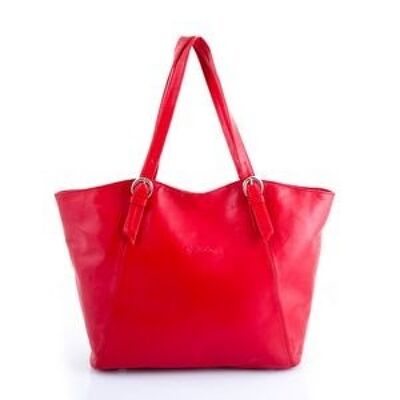 New York Soft Leather Tote Bag