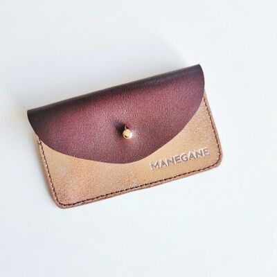 Cherry Rose Gold Card Holder