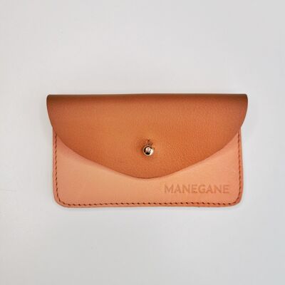 Rose Miami Caramel card holder