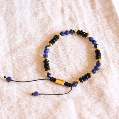 Lapis-Lazuli Resilience Men's Bracelet