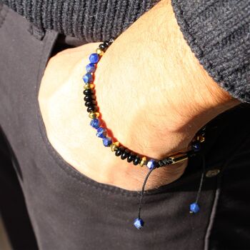 Bracelet Homme Résilience Lapis-Lazuli 2