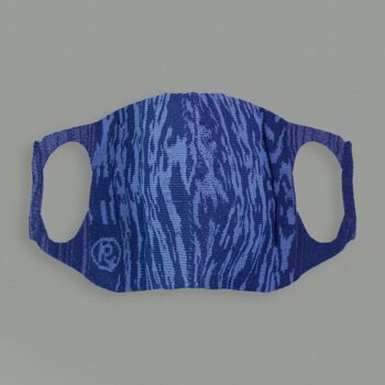 Masque réutilisable "Blue & Purple collection" APPROUVÉ adulte avec 5 filtres réutilisables 3