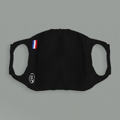 Wiederverwendbare Maske "FRANCE Edition" ZUGELASSENES Kind mit 5 wiederverwendbaren Filtern