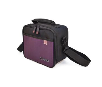 Lunchbag classic soft noir & lilac(boite. 0.6+0.8l) 3