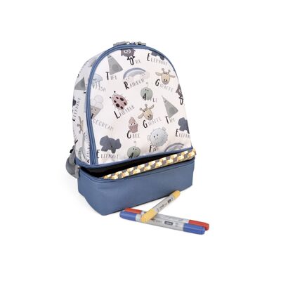Backpack snackrico blue