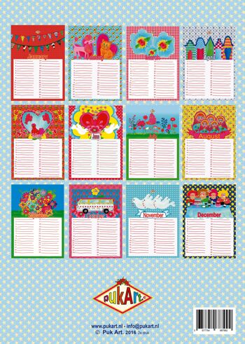 Calendrier d'anniversaire | calendriers d'anniversaire | art du calendrier d’anniversaire | calendrier joyeux | calendrier d'anniversaire 5