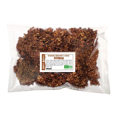 Organic Choco Loco Crunchy Muesli - Dark chocolate - BULK 6kg