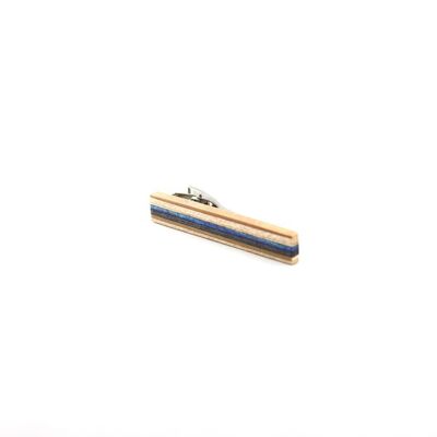 Blue Recycled Skateboards Tie Clip