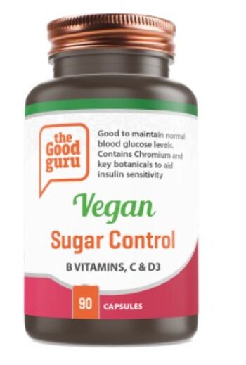 Pot de 90 capsules Vegan Sugar Control 2