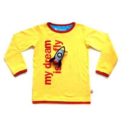 Long sleeve T-shirt My dream is to fly and toy