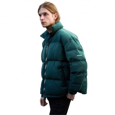 Green puffer jacket  new