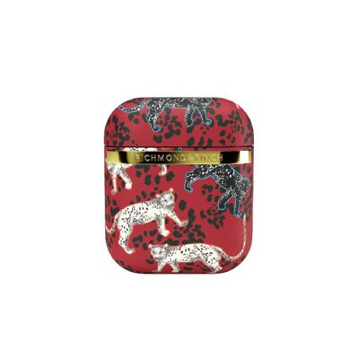 Samba Red Leopard AirPods Case - AirPods Case