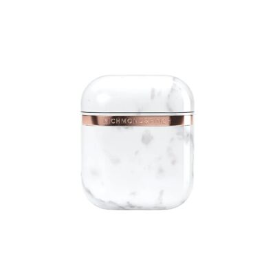 White Marble AirPods Case - AirPods Case