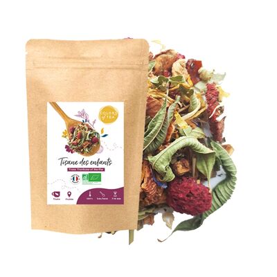 Tisane des enfants, Tisane fruitée — Fraise, framboise et menthe - 500g