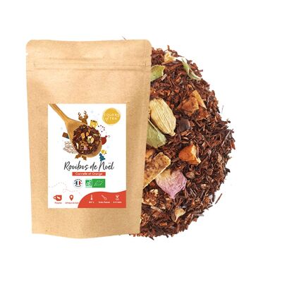 Rooibos di Natale, Rooibos Piccante - Cannella e Arancia - 500g