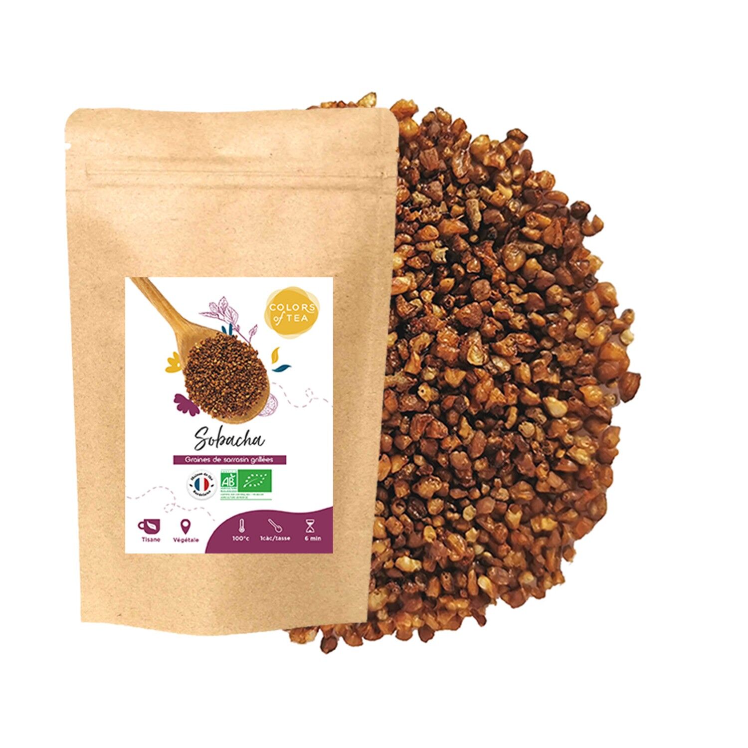 Buy wholesale Sobacha Cereal herbal tea Roasted buckwheat seeds