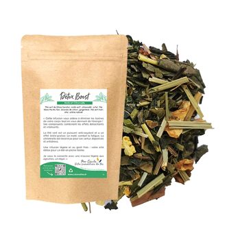 Détox Boost, Blend de thé vert et de maté détox — Citronnelle - 500g 2