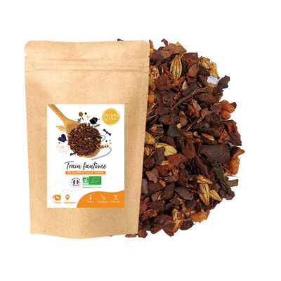 Ghost Train, Gourmet herbal tea - Puffed rice and roasted cocoa - 50g