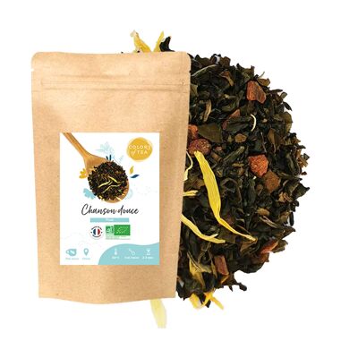 Canción dulce, té blanco afrutado - Pera - 50g