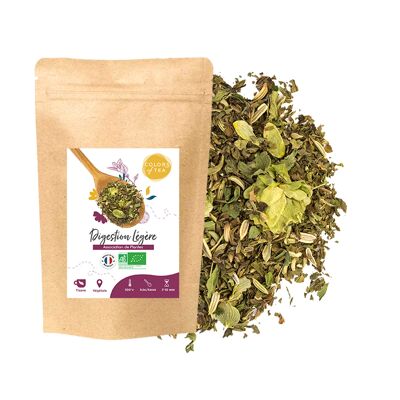 Light Digestion, Herbal tea to promote digestion - 100g